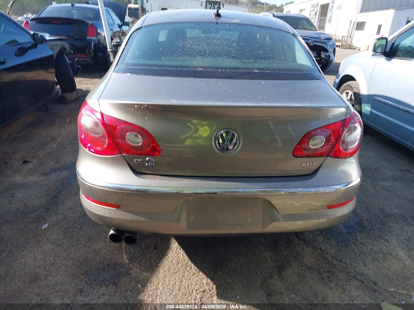 2012 Volkswagen Cc Lux VIN: WVWHP7AN3CE515891 Lot: 44829124