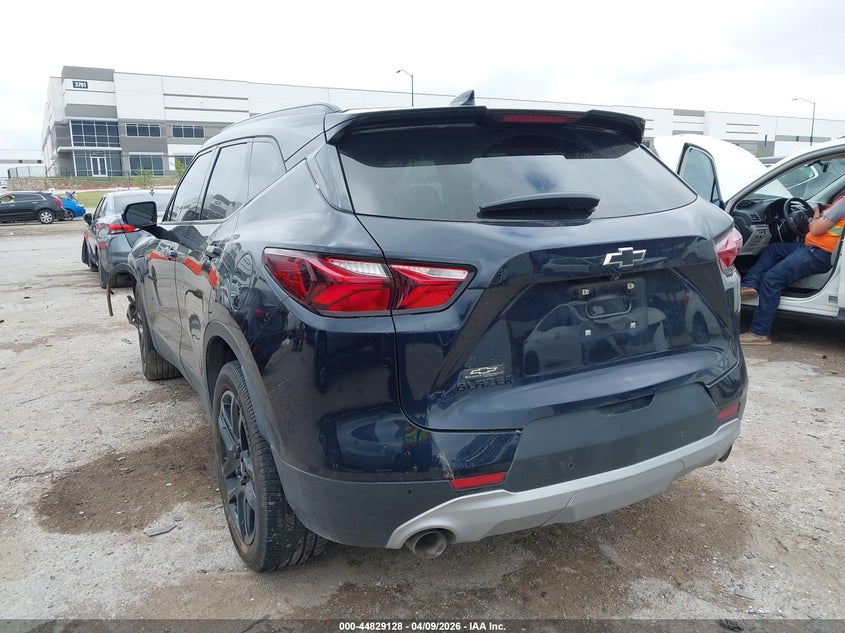 2020 Chevrolet Blazer 3.6 Fwd 3Lt blue Lot 111044829128 Vin 3GNKBDRS2LS612249