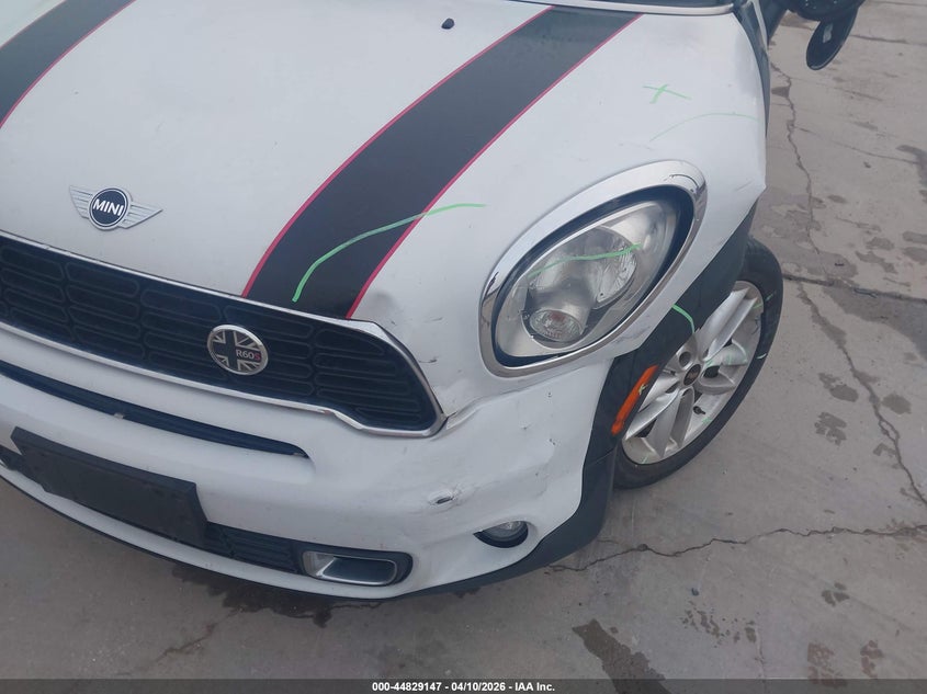 2014 Mini Countryman Cooper S VIN: WMWZC3C55EWT01047 Lot: 44829147