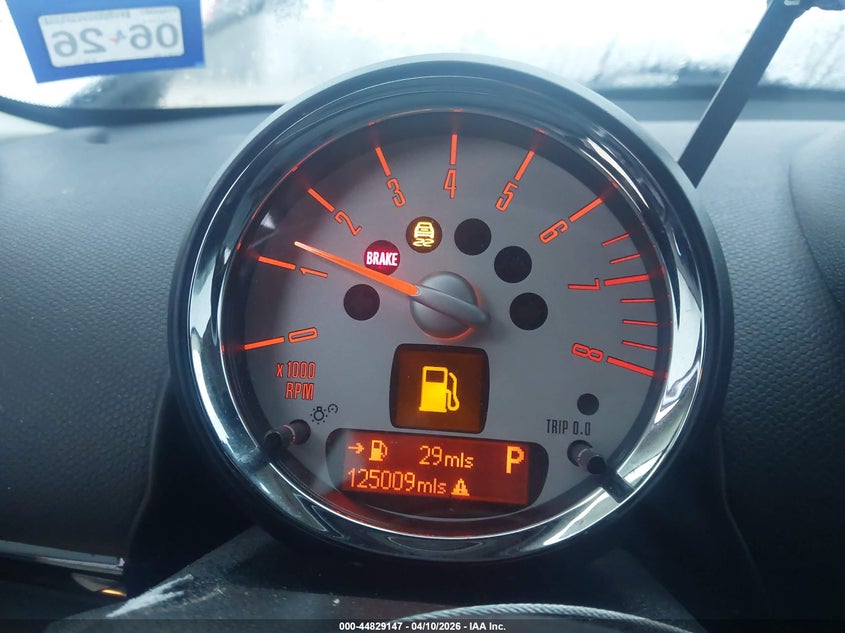 2014 Mini Countryman Cooper S VIN: WMWZC3C55EWT01047 Lot: 44829147