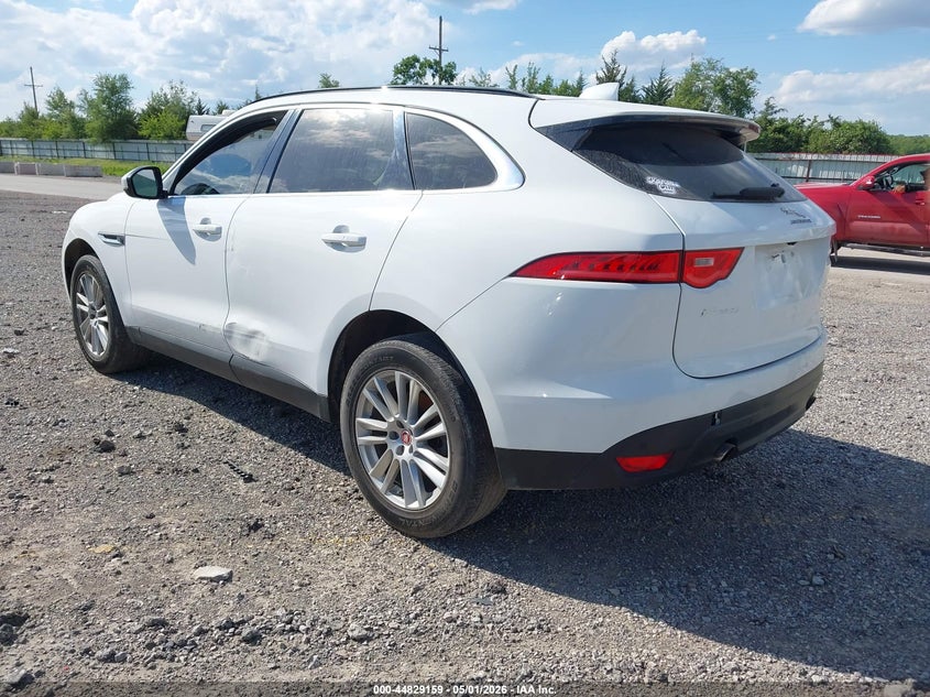 Vin: sadck2fx8ja252540, lot: 45326457, jaguar f-pace 25t prestige 20183