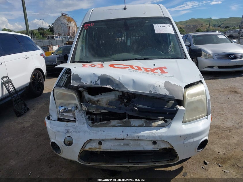 2013 Ford Transit 2.0 Connect Xlt white Lot 111044829173 Vin NM0LS6BN3DT145814