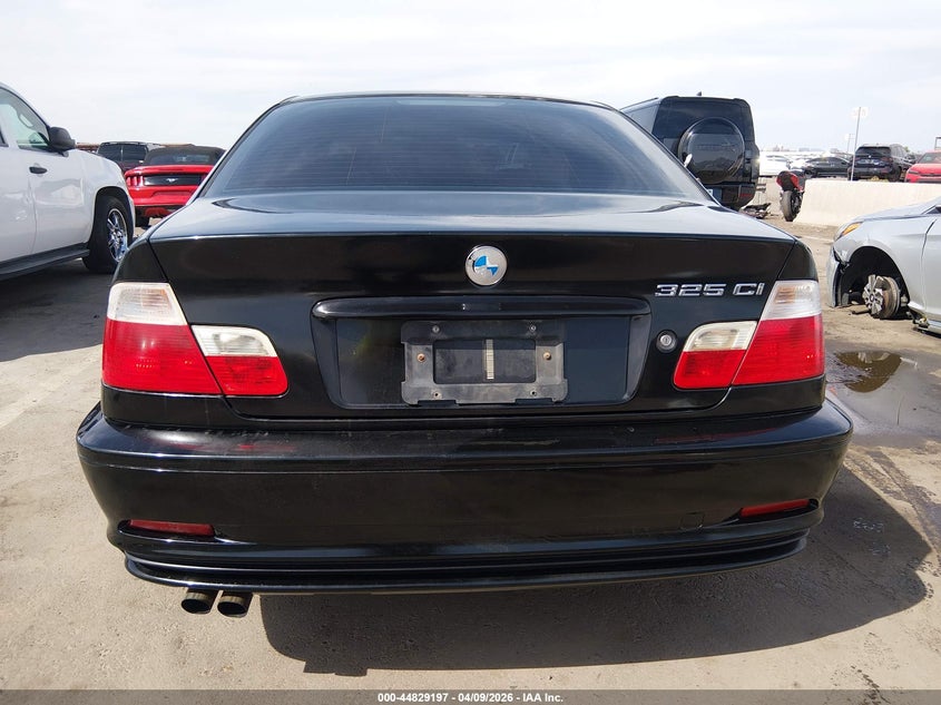 2002 BMW 325Ci VIN: WBABN33482JW52479 Lot: 44829197