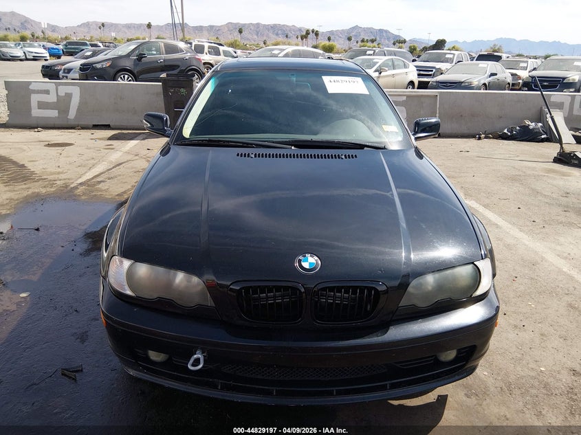 2002 BMW 325Ci VIN: WBABN33482JW52479 Lot: 44829197