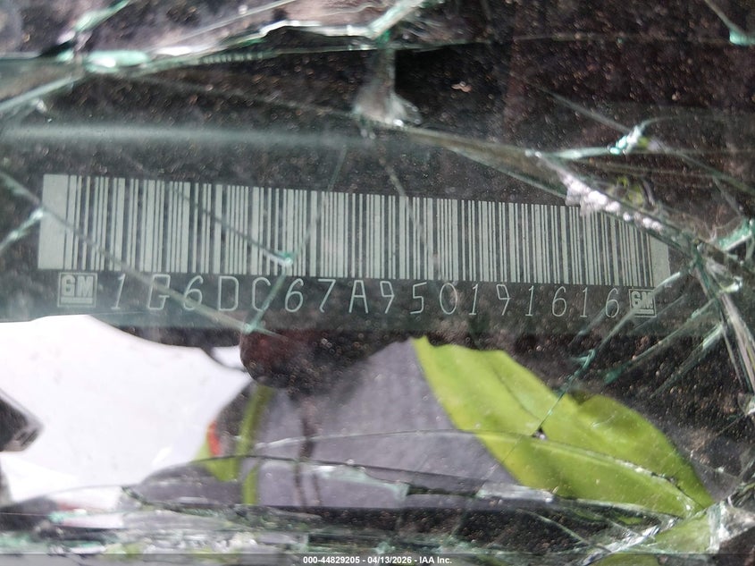 2005 Cadillac Sts V8 VIN: 1G6DC67A950191616 Lot: 44829205