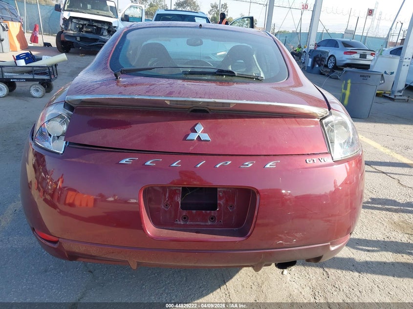 2006 Mitsubishi Eclipse Gt VIN: 4A3AK34T46E032043 Lot: 44829222
