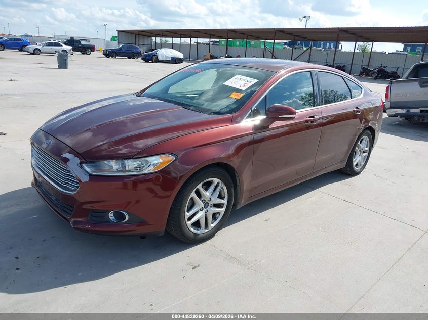 2015 Ford Fusion 1.5 Se brown Lot 111044829260 Vin 3FA6P0HD3FR204710