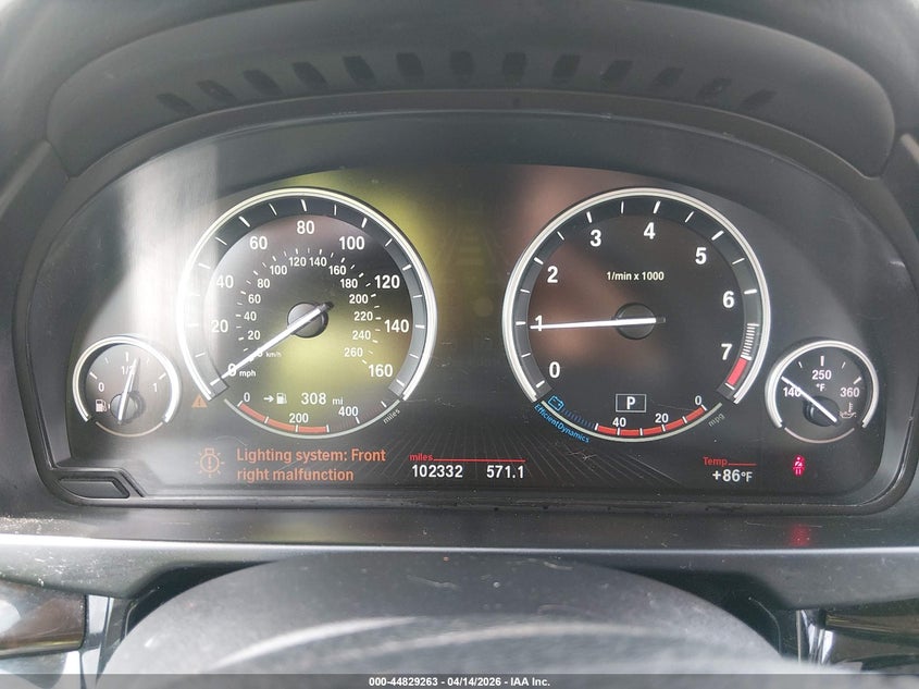 2015 BMW X5 xDrive35I VIN: 5UXKR0C5XF0K53548 Lot: 44829263