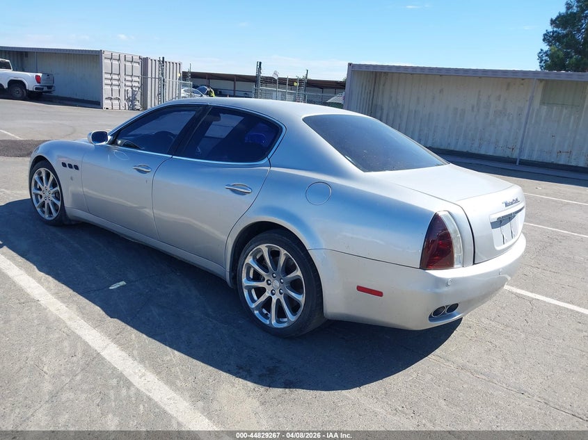 2007 Maserati Quattroporte Base Automatic/Executive Gt Automatic/Sport Gt Automatic