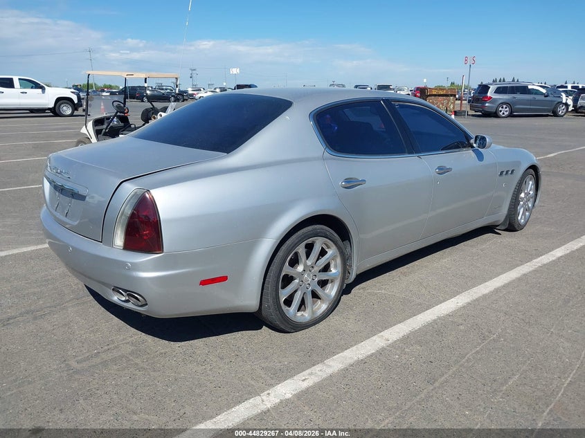 2007 Maserati Quattroporte Base Automatic/Executive Gt Automatic/Sport Gt Automatic