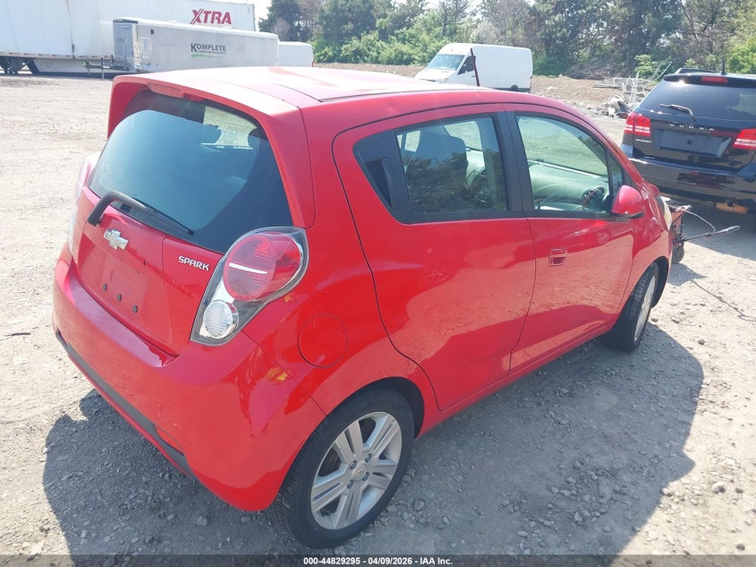 KL8CD6S98FC725099 2015 Chevrolet Spark 1.2 1Lt Cvt red