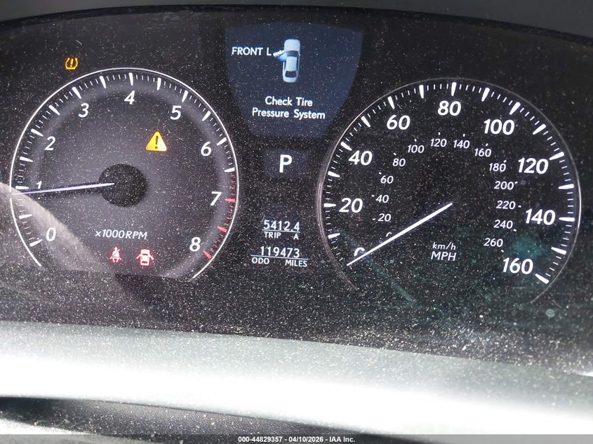 2007 Lexus Ls 460 VIN: JTHBL46F675038833 Lot: 44829357