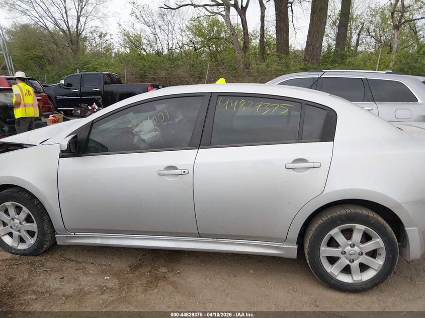 2010 Nissan Sentra 2.0Sr VIN: 3N1AB6AP9AL724001 Lot: 44829375