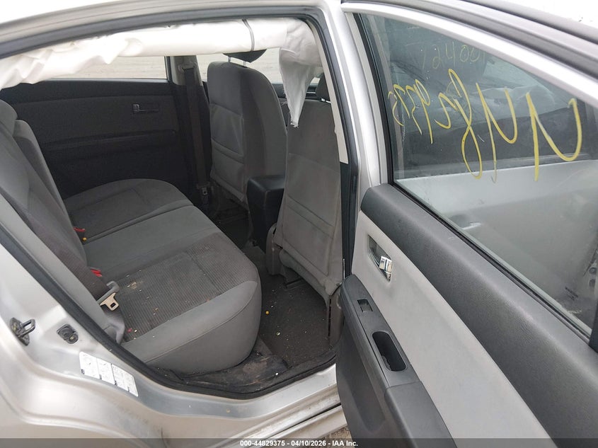 2010 Nissan Sentra 2.0Sr VIN: 3N1AB6AP9AL724001 Lot: 44829375