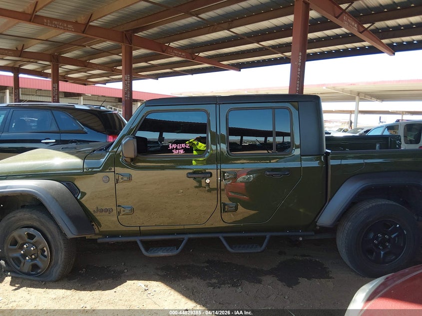 2024 Jeep Gladiator Sport VIN: 1C6HJTAG0RL106691 Lot: 44829385