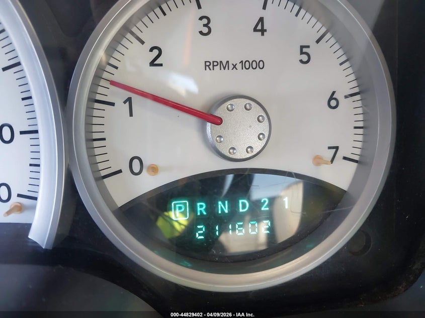 2008 Dodge Dakota Slt VIN: 1D7HE42K48S504597 Lot: 44829402