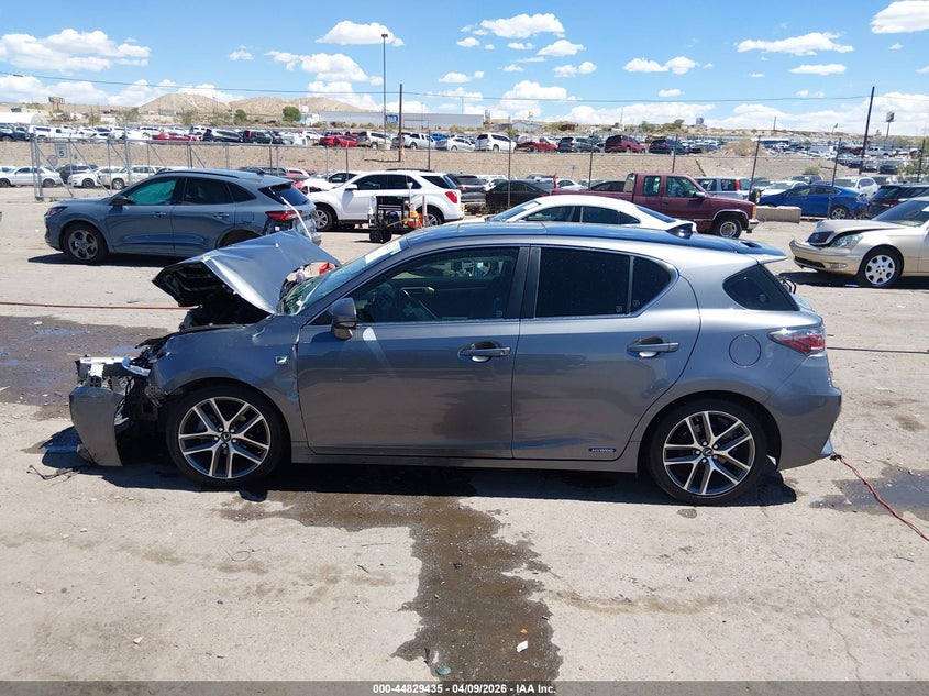 2015 Lexus Ct 200H VIN: JTHKD5BHXF2250161 Lot: 44829435