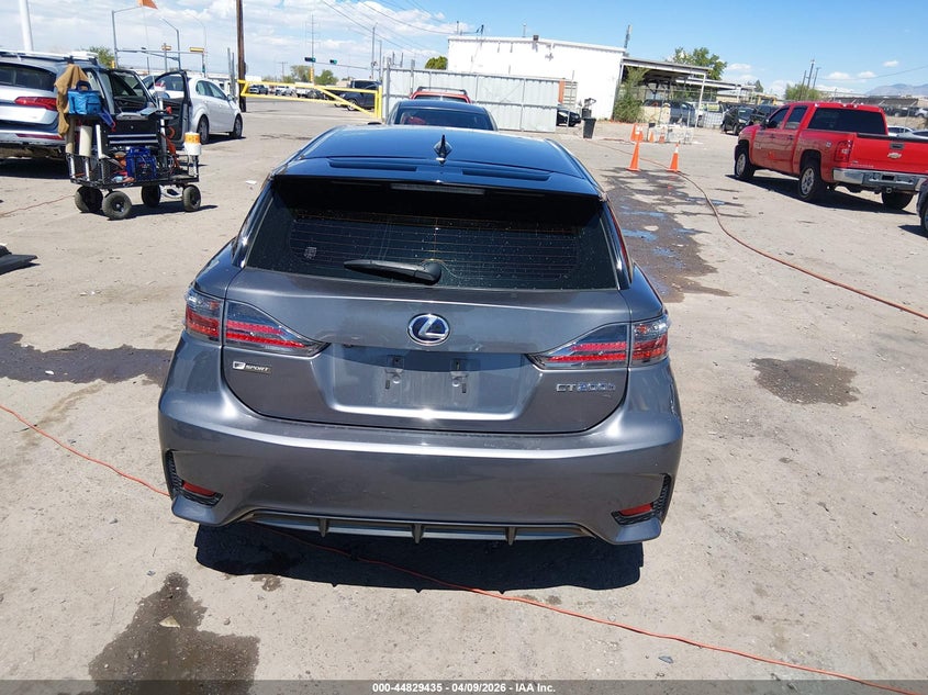 2015 Lexus Ct 200H VIN: JTHKD5BHXF2250161 Lot: 44829435