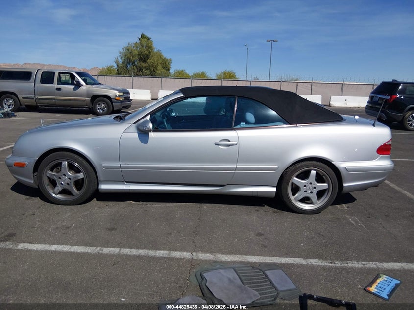 2003 Mercedes-Benz Clk 430 VIN: WDBLK70G73T141906 Lot: 44829436