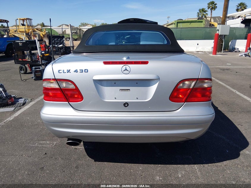 2003 Mercedes-Benz Clk 430 VIN: WDBLK70G73T141906 Lot: 44829436