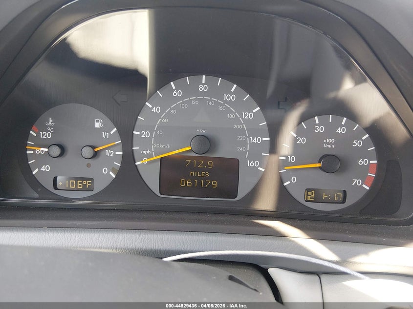 2003 Mercedes-Benz Clk 430 VIN: WDBLK70G73T141906 Lot: 44829436