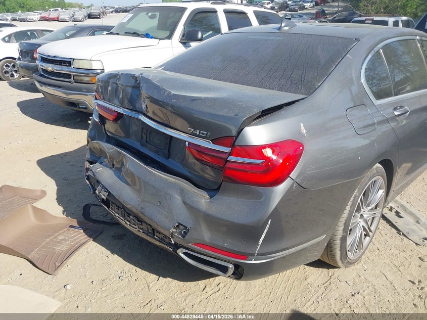 2019 BMW 7er 3.0 740I grey Lot 111044829445 Vin WBA7E2C52KB454841