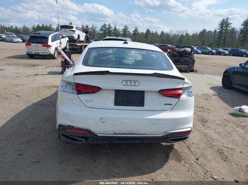 2024 Audi A5 Sportback Premium Plus 45 Tfsi Quattro S Tronic VIN: WAUFACF54RA006318 Lot: 44829457