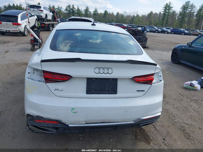 2024 Audi A5 Sportback Premium Plus 45 Tfsi Quattro S Tronic VIN: WAUFACF54RA006318 Lot: 44829457
