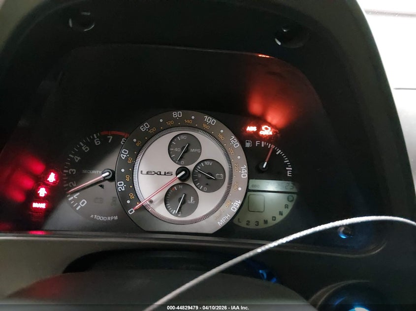 2001 Lexus Is 300 VIN: JTHBD182510008779 Lot: 44829479