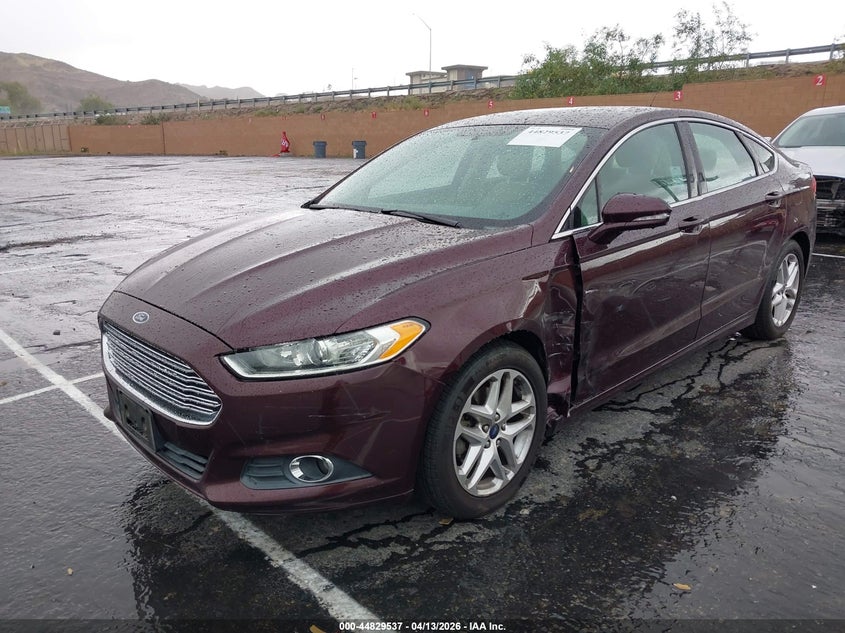 2013 Ford Fusion 1.6 Se brown Lot 111044829537 Vin 3FA6P0HR2DR267550