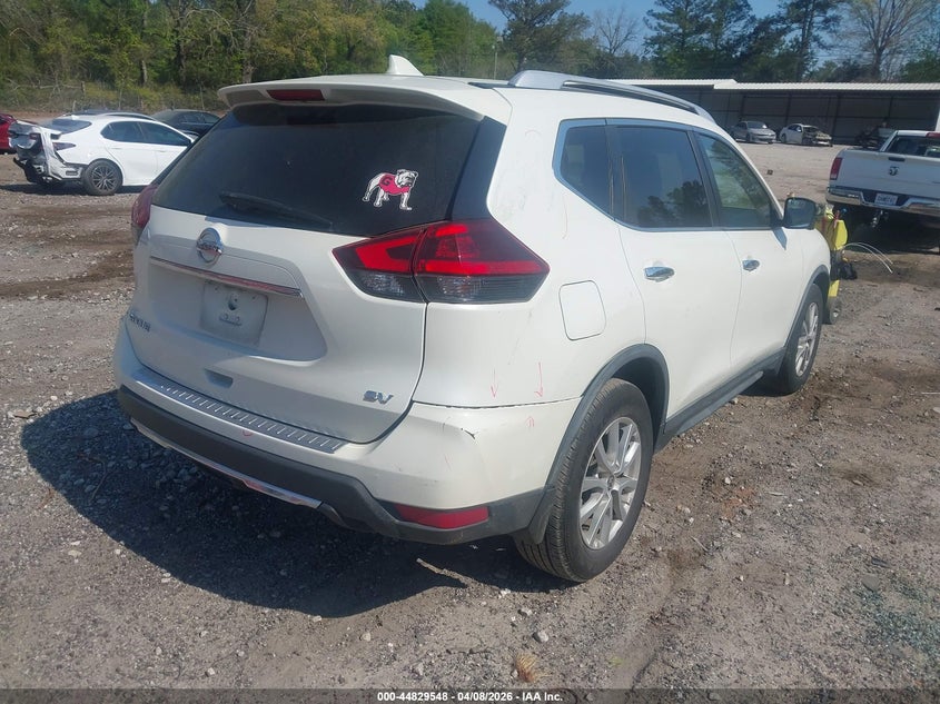 2018 Nissan Rogue 2.5 Sv White Lot 111044829548 Vin KNMAT2MT2JP576208