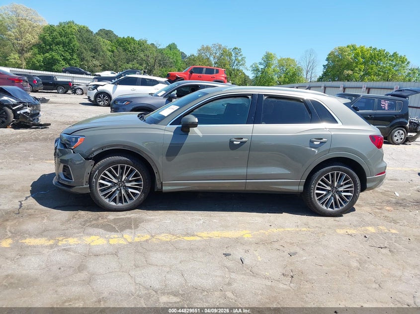 2021 Audi Q3 Premium 40 Tfsi Quattro Tiptronic VIN: WA1AUCF32M1132828 Lot: 44829551