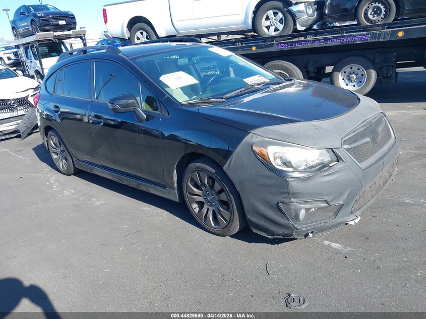 2016 Subaru Impreza 2.0I Sport Limited
