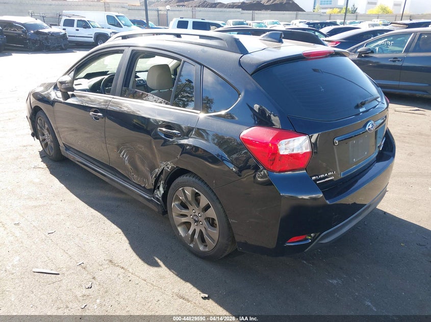 2016 Subaru Impreza 2.0I Sport Limited