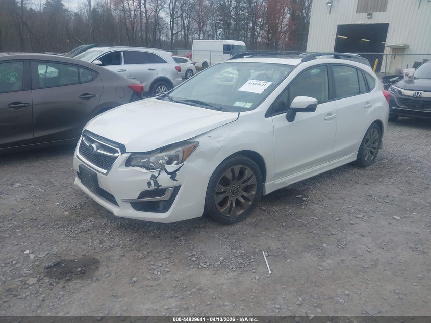 2016 Subaru Impreza 2.0I Sport Limited