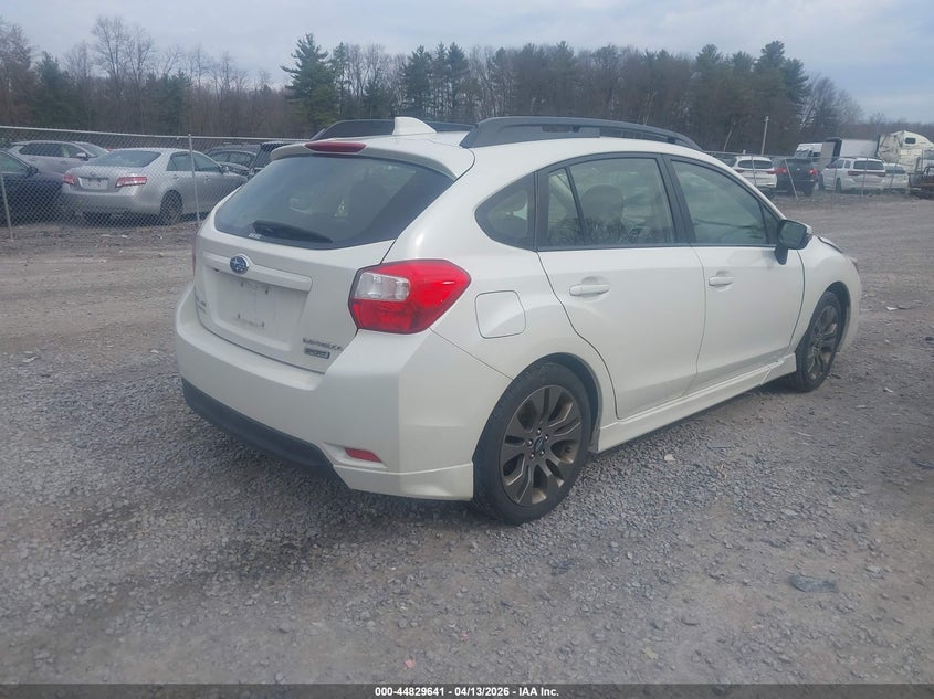 2016 Subaru Impreza 2.0I Sport Limited