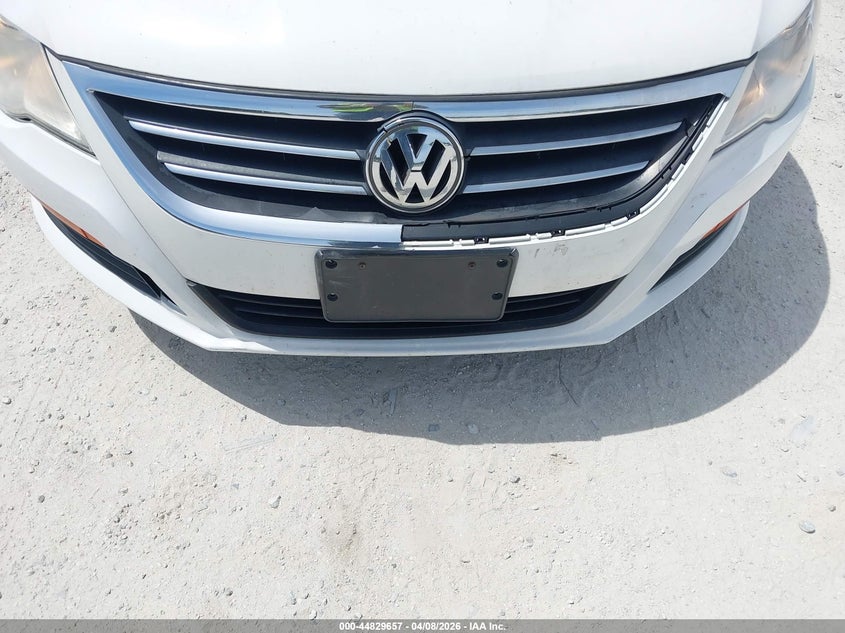 2011 Volkswagen Cc Sport VIN: WVWMP7AN8BE709586 Lot: 44829657