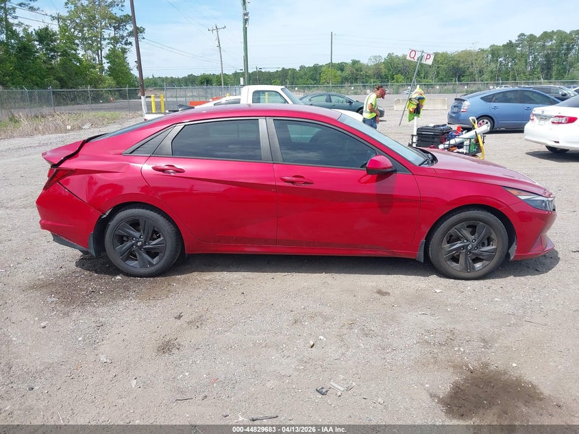 2022 Hyundai Elantra Sel VIN: KMHLS4AG8NU227295 Lot: 44829683