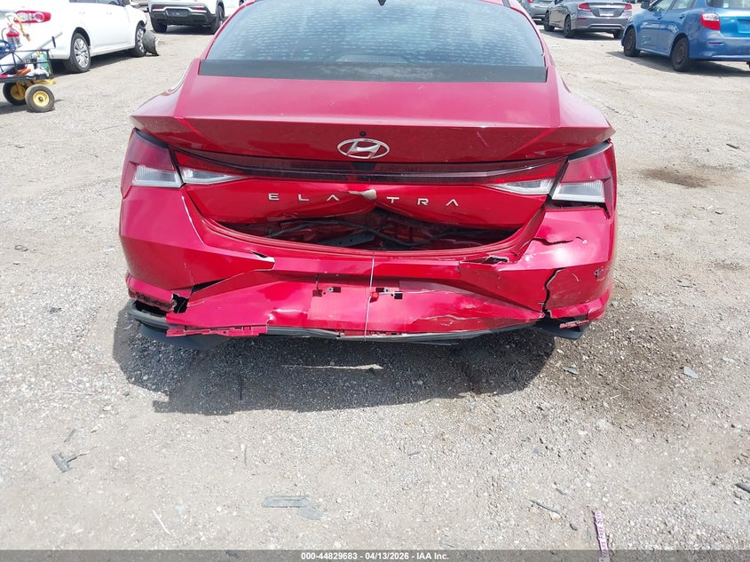 2022 Hyundai Elantra Sel VIN: KMHLS4AG8NU227295 Lot: 44829683