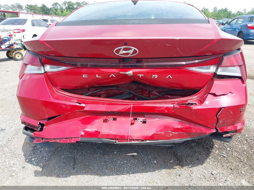 2022 Hyundai Elantra Sel VIN: KMHLS4AG8NU227295 Lot: 44829683