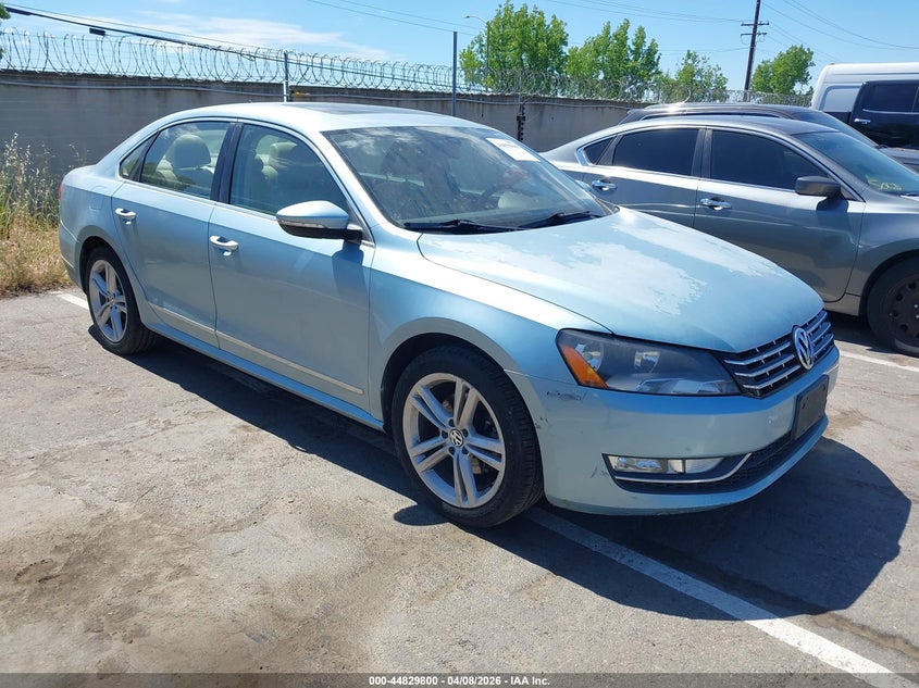 2012 Volkswagen Passat 2.0L Tdi Sel Premium