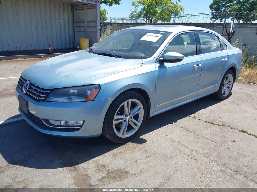 2012 Volkswagen Passat 2.0L Tdi Sel Premium