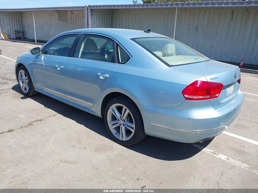 2012 Volkswagen Passat 2.0L Tdi Sel Premium