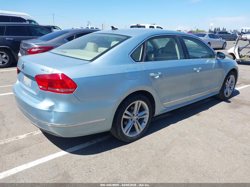 2012 Volkswagen Passat 2.0L Tdi Sel Premium