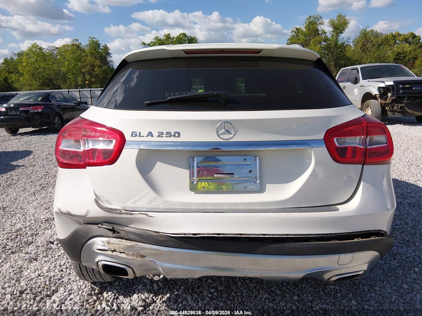 2016 Mercedes-Benz Gla 250 VIN: WDCTG4EB7GJ262574 Lot: 44829836