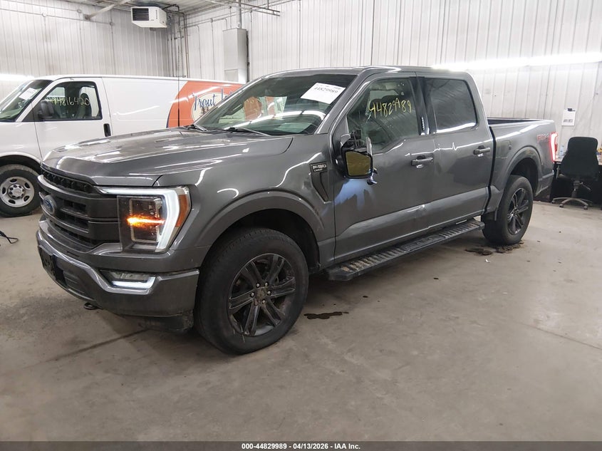 2021 Ford F-150 Lariat 1FTFW1E89MKE14983 photo 1