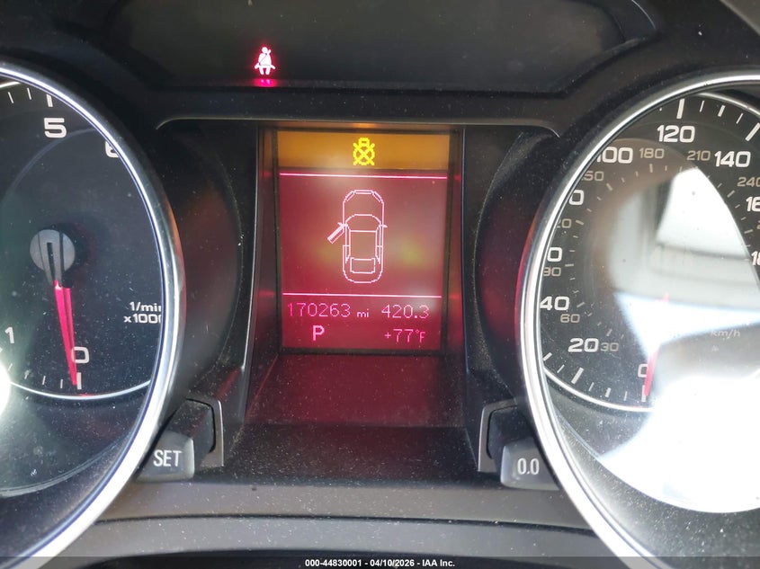 2011 Audi A5 2.0T Premium VIN: WAUCFAFR3BA061828 Lot: 44830001