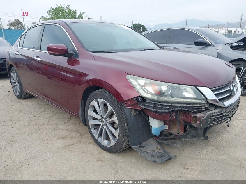 2014 HONDA ACCORD auction photo 1