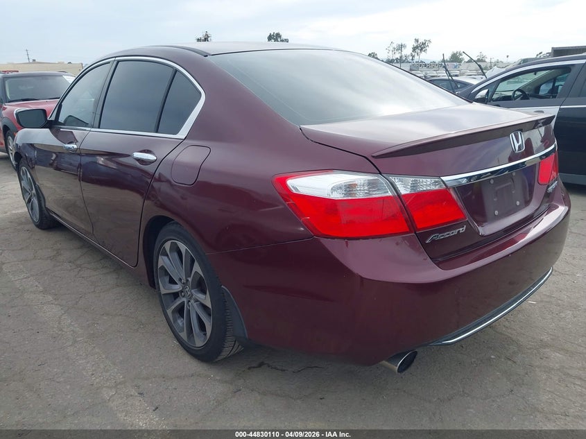 2014 HONDA ACCORD auction photo 3