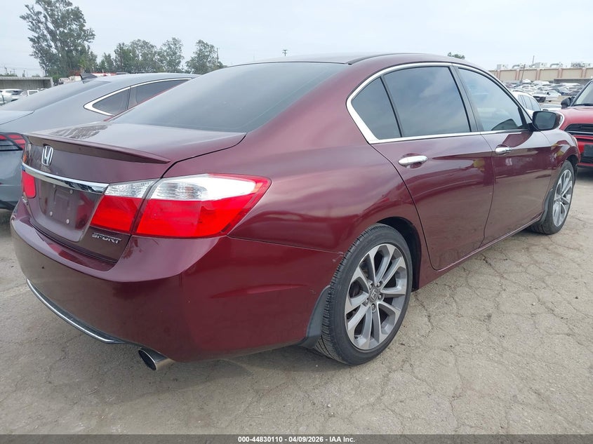 2014 HONDA ACCORD auction photo 4
